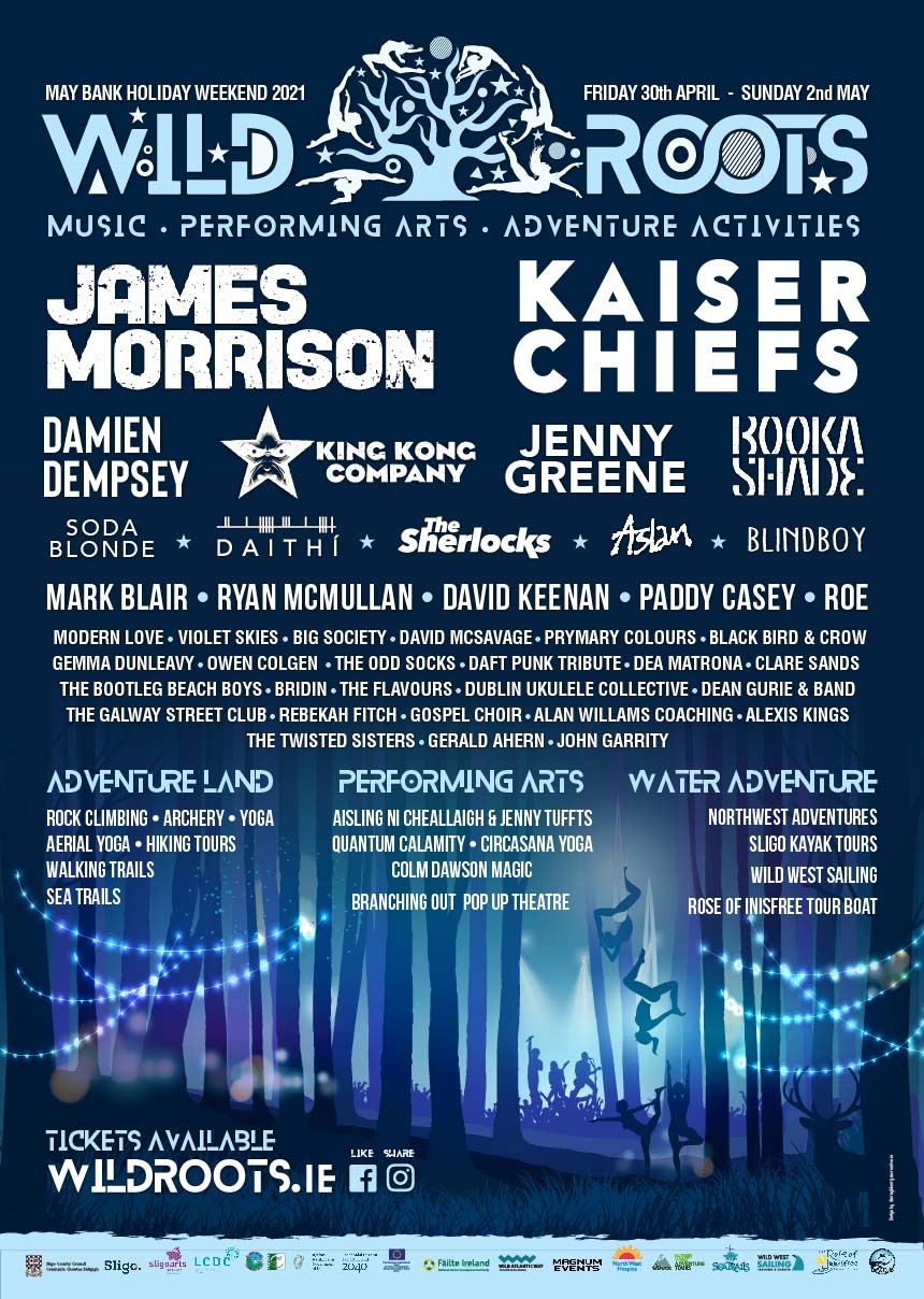 Wild Roots announces Kaiser Chiefs, Damien Dempsey, Soda Blonde, Daithí