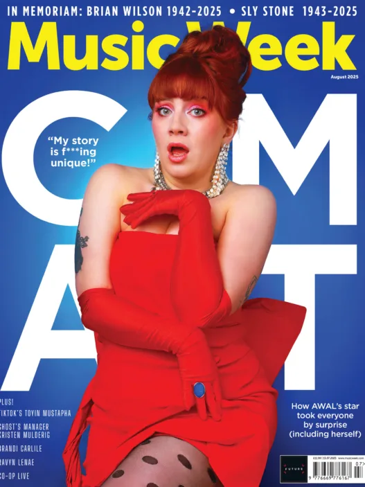 CMAT on the cover of Music Week this month.