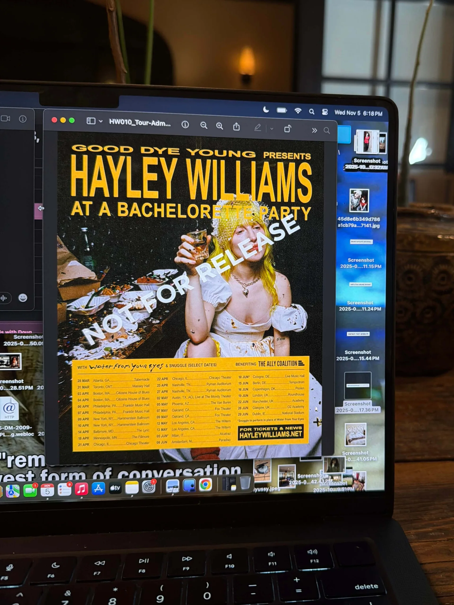 Hayley Williams Leaks Tour Dates In Dublin, Glasgow, Manchester, Berlin, Amsterdam, Copenhagen And Milan 11