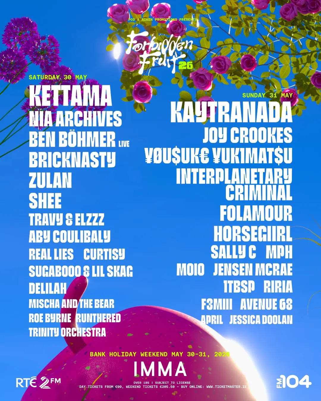 Forbidden Fruit Announce New Acts And Day Splits For 2026 Edition 11