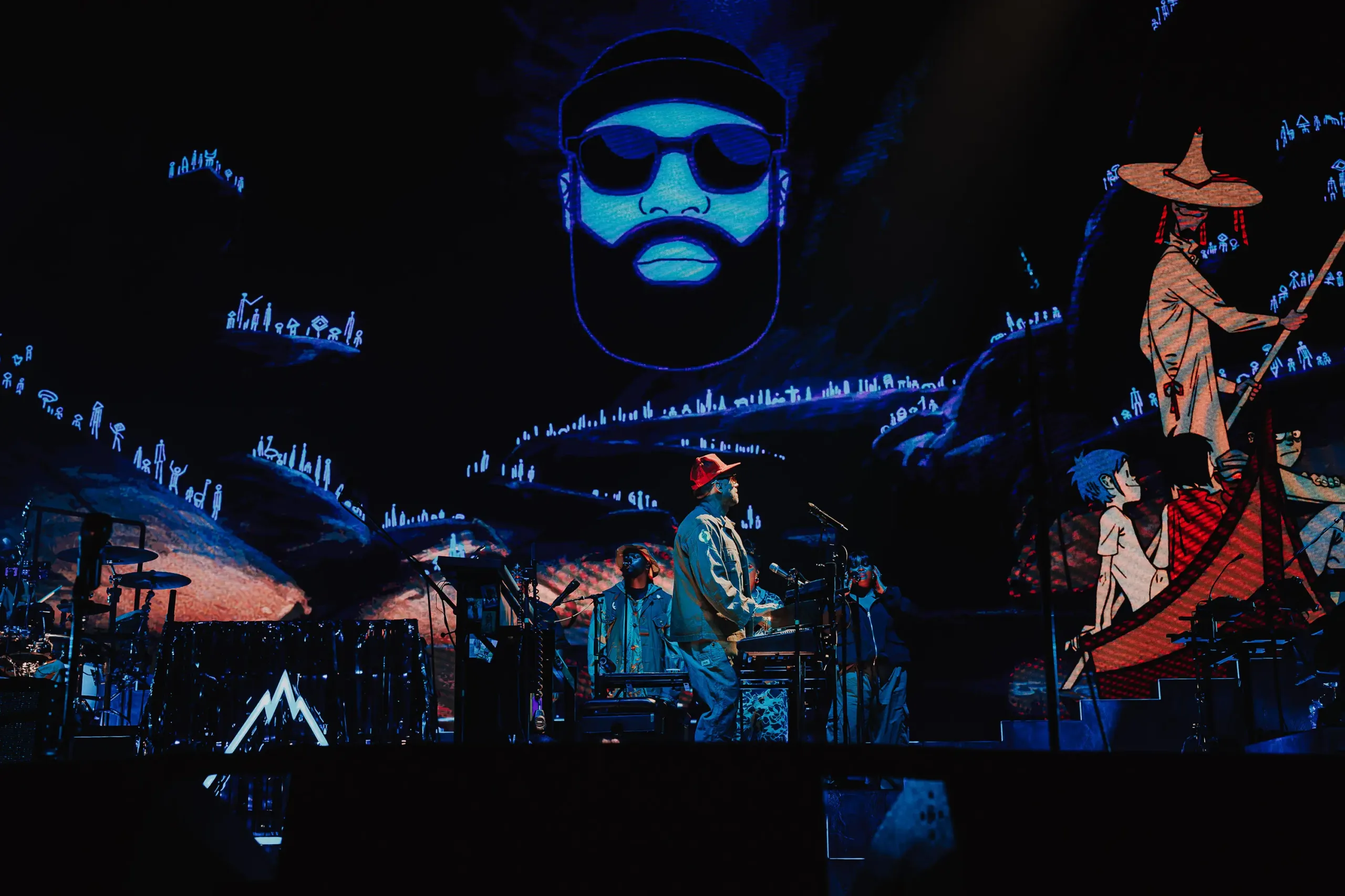 Gorillaz In Dublin - 1St April 2026 By Luke Dyson