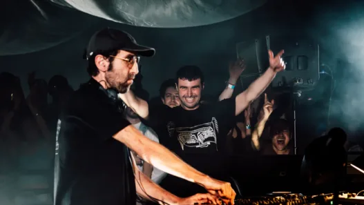 Fred Again.. &Amp; Thomas Bangalter (Usb002, Alexandra Palace, London 27 February 2026) [Credit_ Sam Neil]