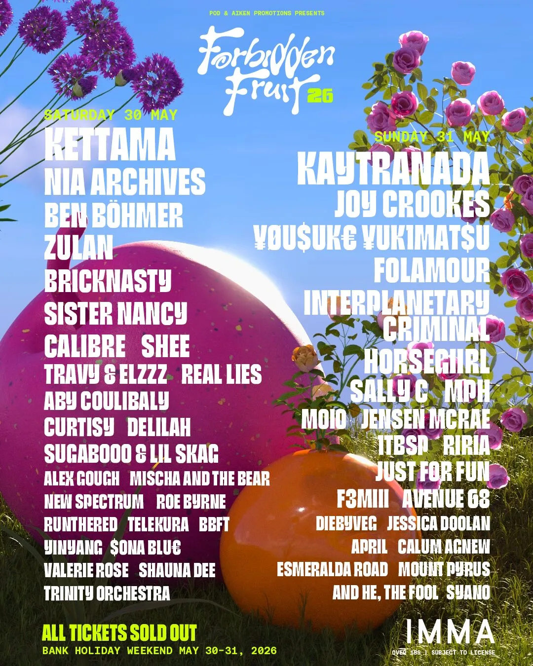 8 Sets You Can'T Miss At Forbidden Fruit Festival 20