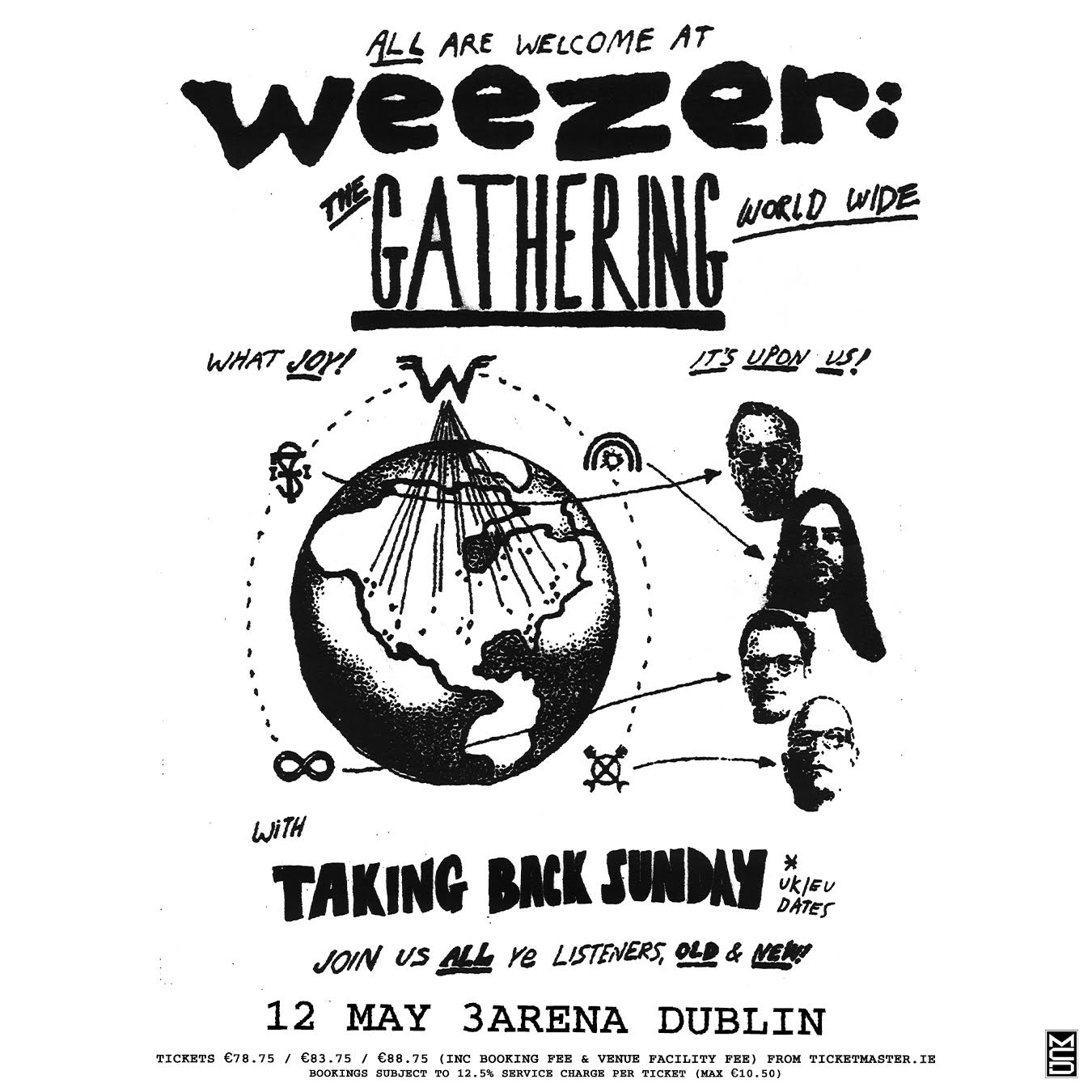 Weezer Announce 3Arena Dublin Show As Part Of 2027 World Tour 10
