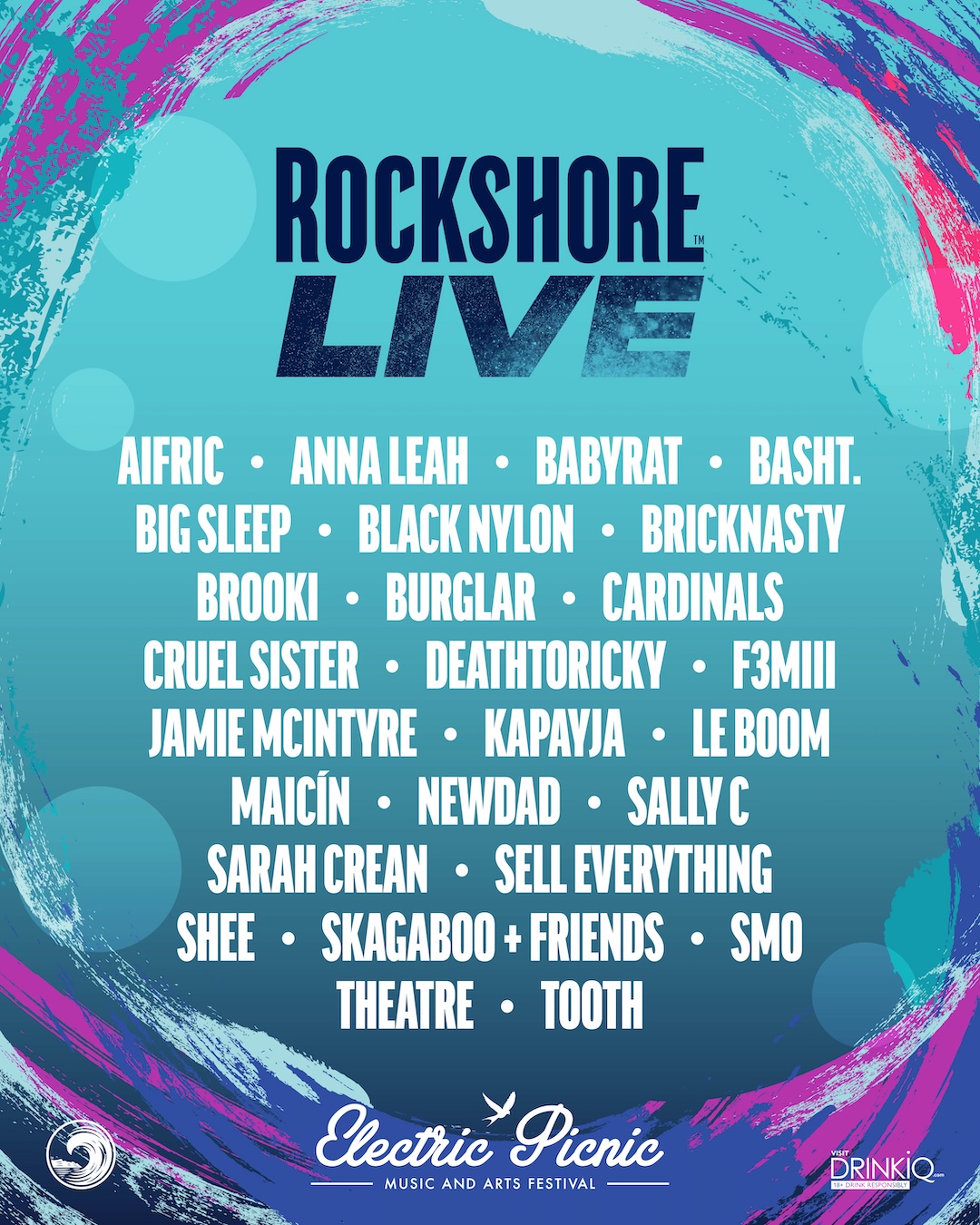 Electric Picnic 2026: Madra Salach, Gurriers, Ispíní Na Héireann, Newdad, F3Miii And Added To Festival Stages 13