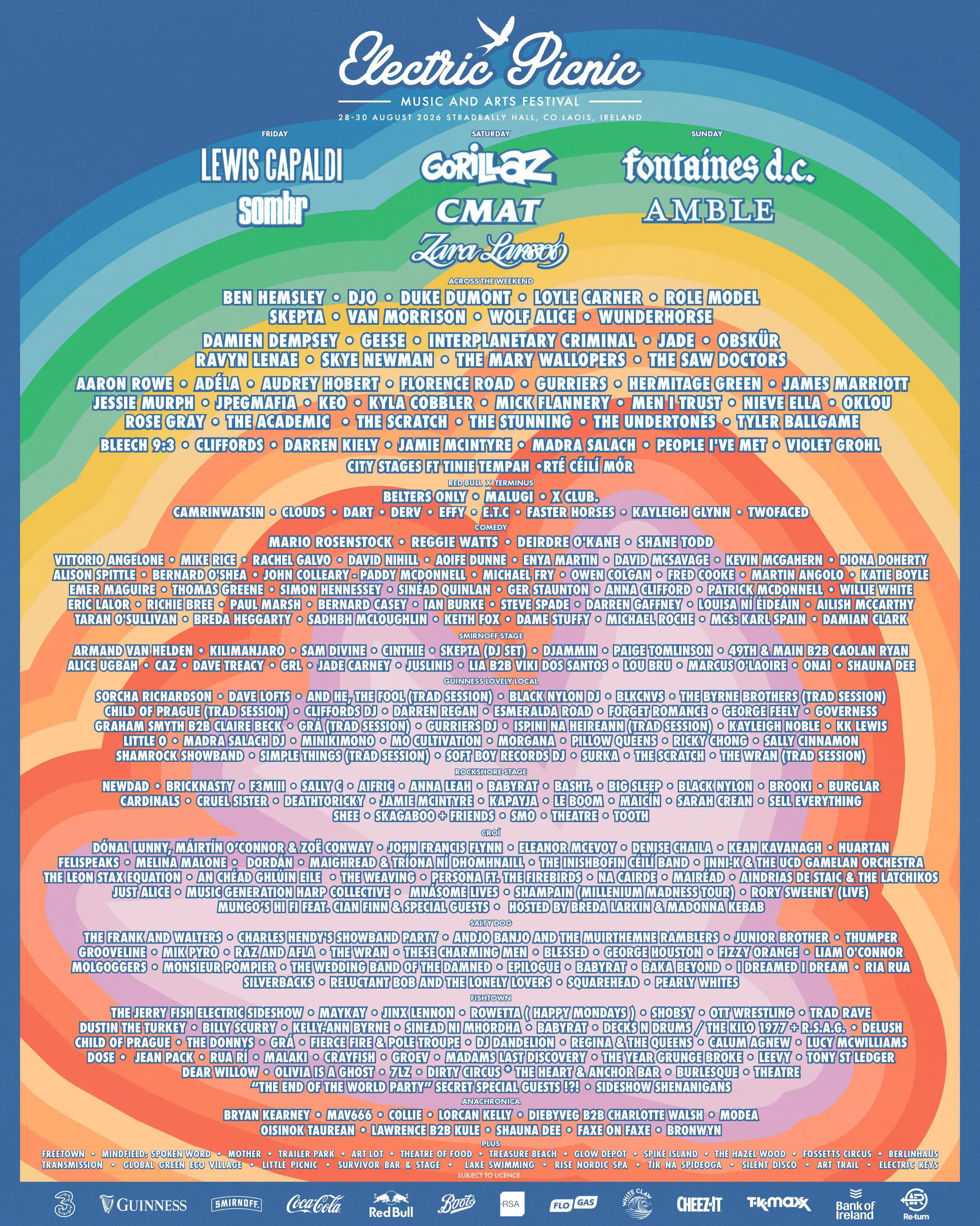 Electric Picnic: Stage Times, Stage Breakdown &Amp; A-Z Of Acts 10