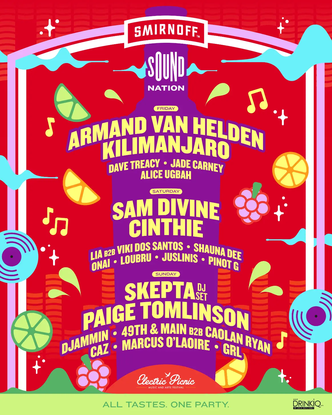 Smirnoff Sound Nation Returns To Electric Picnic This Weekend, With A Female-Focused Saturday Lineup And Inclusivity To The Fore 18