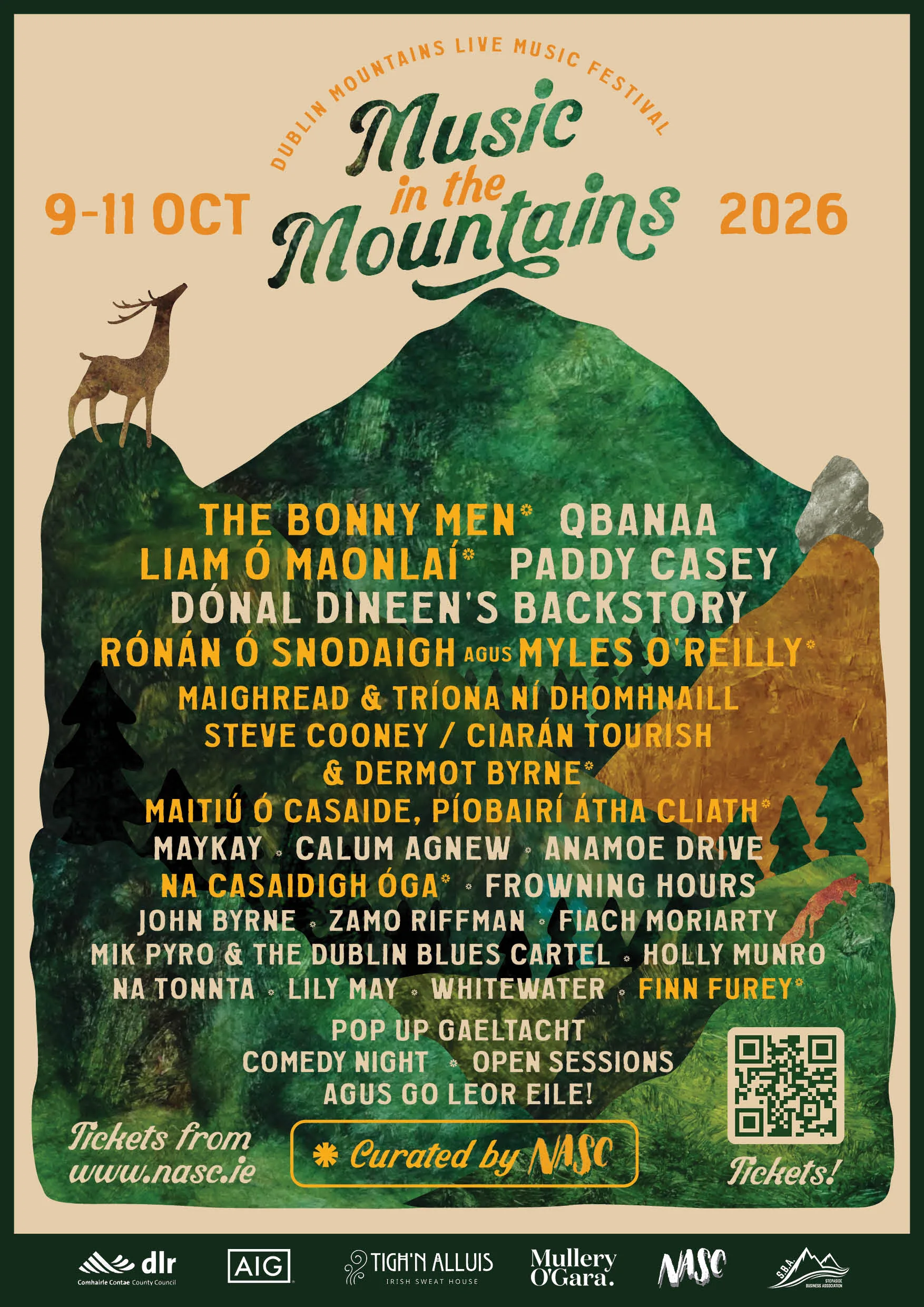 Music In The Mountains Returns To The Dublin Mountains With Liam Ó Maonlaí, Maykay, Dónal Dineen, Qbana, Rónán Ó Snodaigh + Myles O'Reilly... 14 Music In The Mountains Returns To The Dublin Mountains With Liam Ó Maonlaí, Maykay, Dónal Dineen, Qbana, Rónán Ó Snodaigh + Myles O'Reilly...