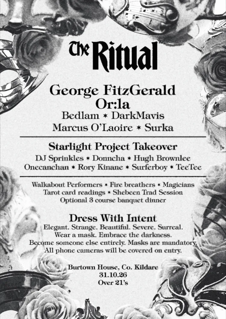 The Ritual Announces Halloween Masked Ball In Kildare Estate With George Fitzgerald, Or:la And More 12