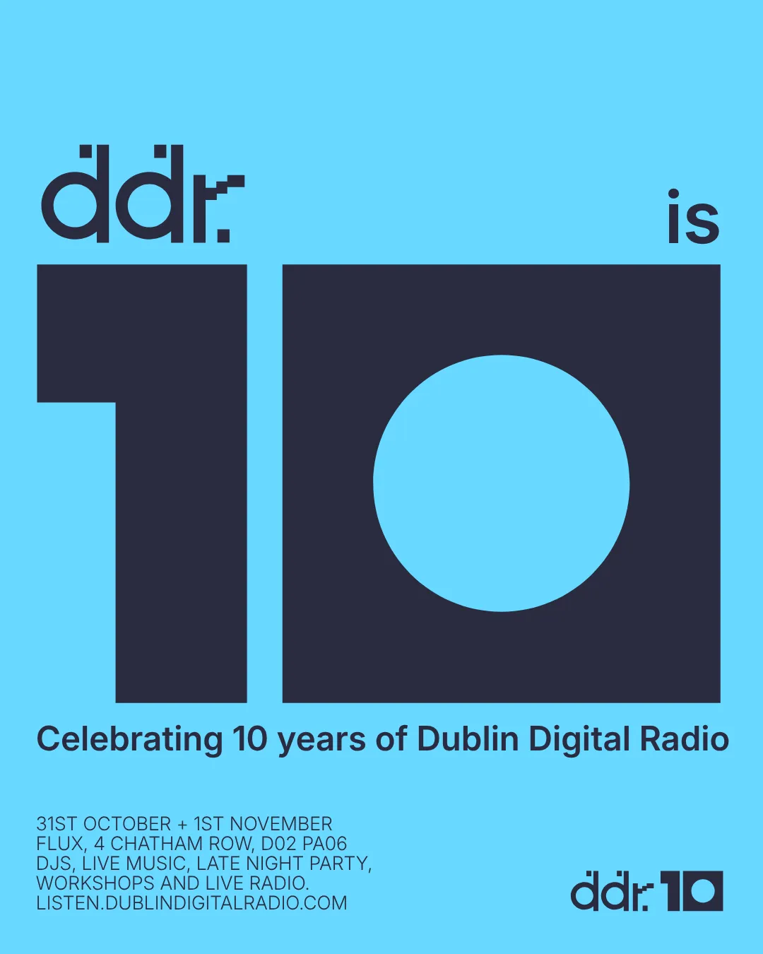 Dublin Digital Radio Celebrates 10 Years Of Independent Radio With An October Weekender 12