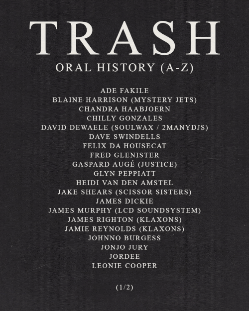 Erol Alkan Has Written An Oral History Book Of His Iconic Club Night Trash 10
