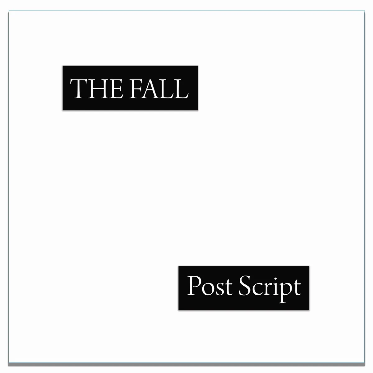 The Fall – Post Script